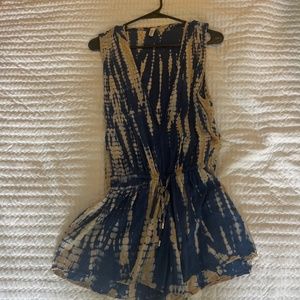 Tie dye Romper